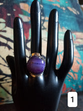 Load image into Gallery viewer, Chunky Agate Power Rings
