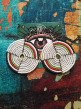 Load image into Gallery viewer, Inner Circle - Maasai Earrings from Kenya (5 colors)
