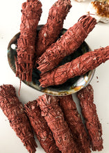 Load image into Gallery viewer, Dragon&#39;s Blood Sage Smudge Sticks

